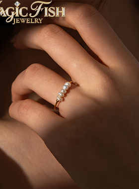 轻奢巴洛克淡水珍珠钛钢不掉色