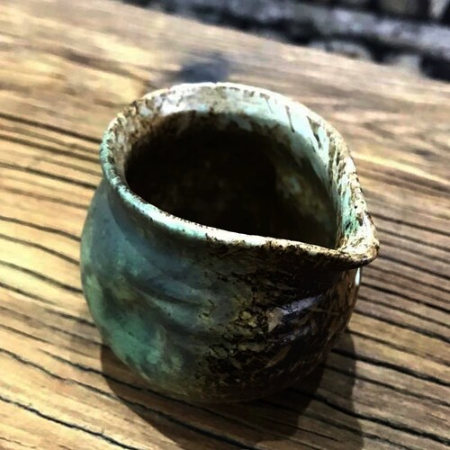 梨涡公道杯仿古功夫粗陶瓷茶器