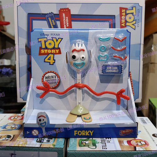 玩具总动员4 叉叉凯伦 FORKY 儿童玩具手办桌面摆件潮玩生日礼物