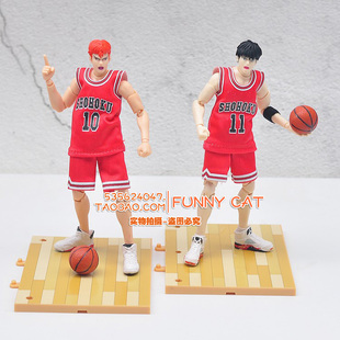 灌篮高手樱木花道流川枫可动手办动漫摆件玩偶人偶玩具模型礼物