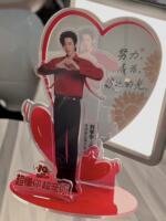 【 Genuine Product Purchase 】KFC Liu Yuning Limited Edition Theme Collaboration Peripheral record Ornament Mirror Stand thumbnail 7
