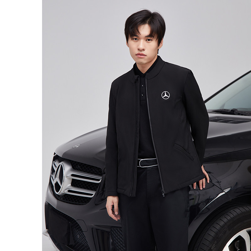 奔驰工作服4s店工装防风夹克商务上班工衣sa服务顾问春秋机修外套
