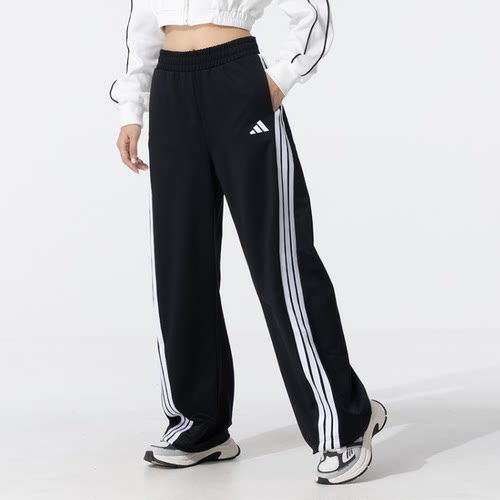 正品adidas阿迪达斯女子运动休闲长裤子针织休闲裤直筒裤KE5802