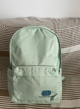 正品斯凯奇skechers休闲双肩包后背包学生书包L122U183-01BC