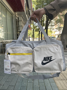 077 410 耐克NIKE休闲运动健身手提袋手拎包单肩斜挎包BA6169 正品