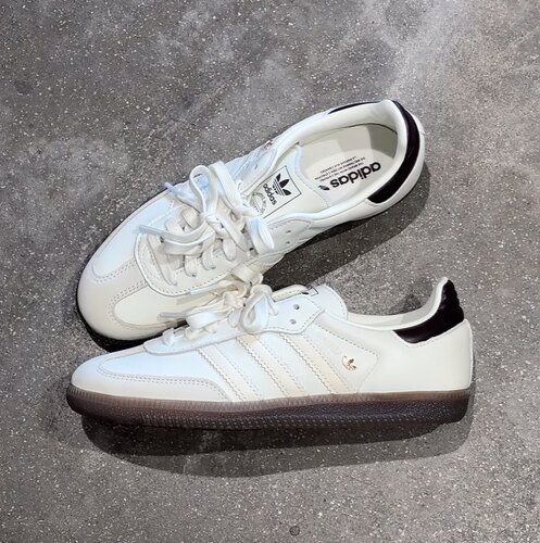 正品ADIDAS阿迪达斯SAMBA女子皮革运动休闲低帮板鞋德训鞋IH6628