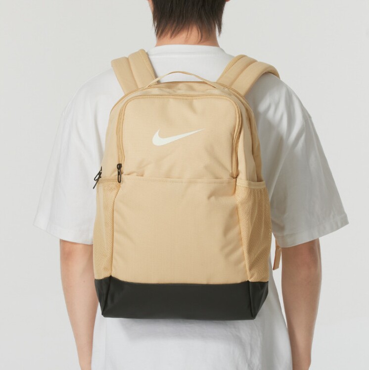 正品耐克NIKE大容量休闲双肩后背包学生书包DH7709-252电脑包