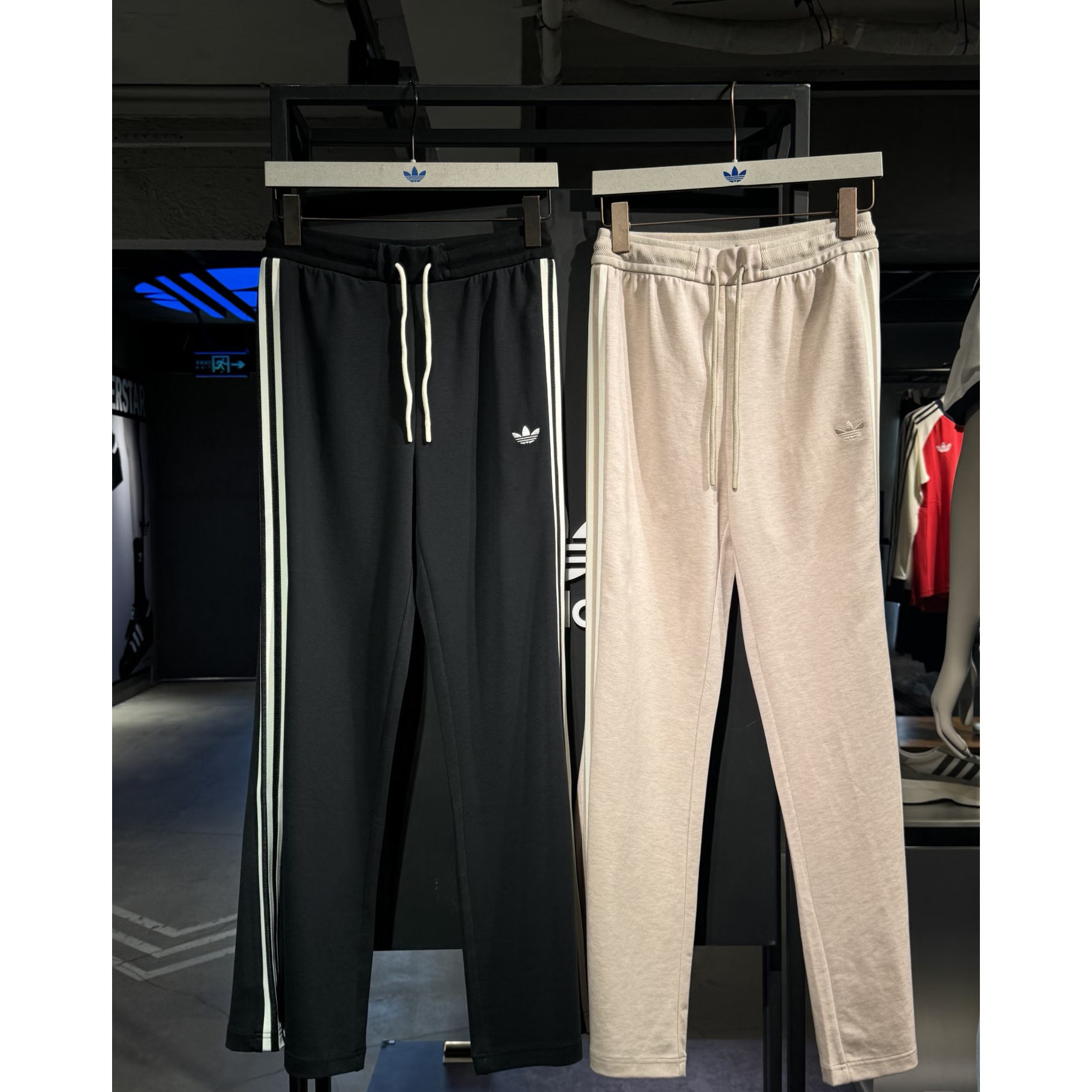 正品ADIDAS阿迪达斯女子运动休闲针织长裤休闲裤子KX8016 KY8486