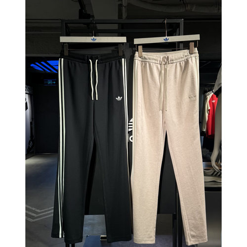 正品ADIDAS阿迪达斯女子运动休闲针织长裤休闲裤子KX8016 KY8486