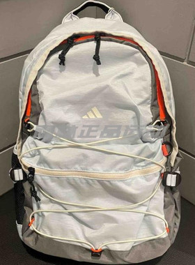 正品阿迪达斯adidas绑带大容量休闲双肩包后背包学生书包KC0236