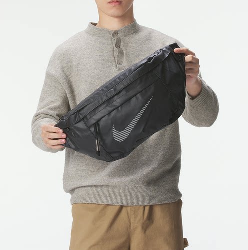 正品NIKE耐克大容量运动休闲单肩包鞋挎包 DB4697-010
