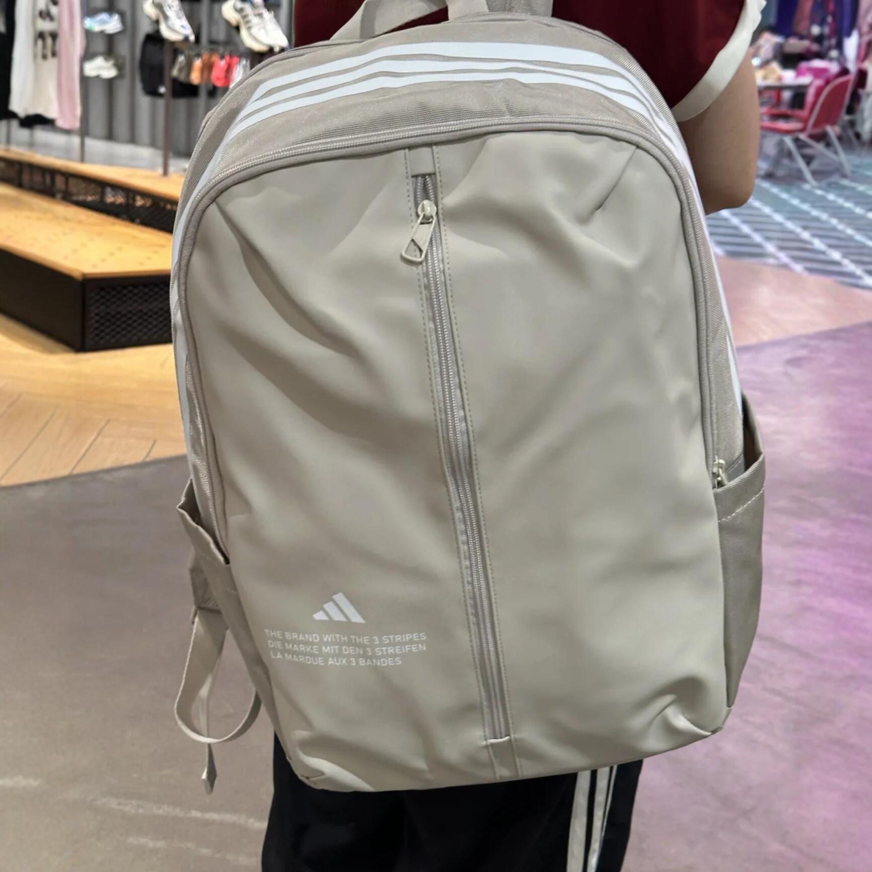 正品ADIDAS阿迪达斯男女运动休闲双肩包后背包学生书包LF1680