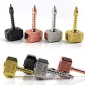 雷神之锤指间陀螺 复古金属合金锤子手指陀螺减压 复仇者联盟