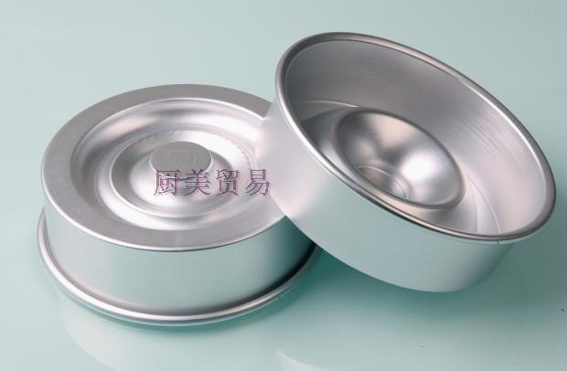 6寸夹心工具圆形烤箱欧式家用烘焙阳极模具铝合金烘培 儿童蛋糕模