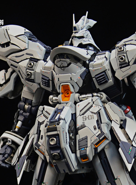 万代卡版MG1/100白色沙扎比高达模型 育胶乐园GK改件 代工 加工