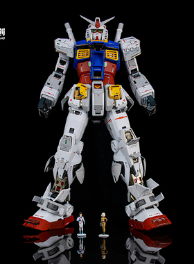 万代PG1/60 PGU RX-78-2元祖高达2.0 分色喷涂 上色 代工 加工