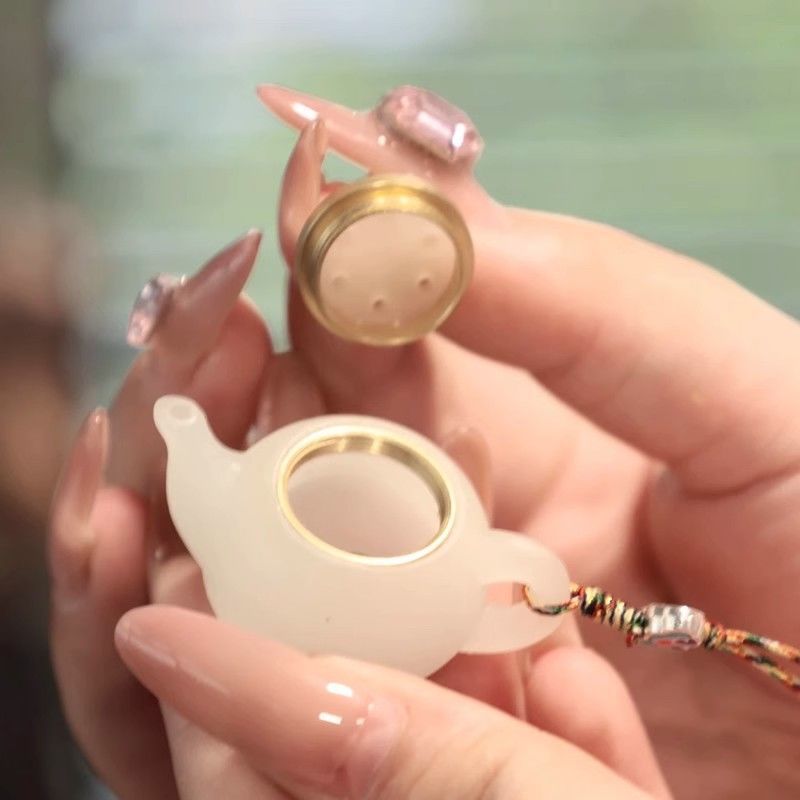 把把开夜光石把把壶香囊挂件送鹅