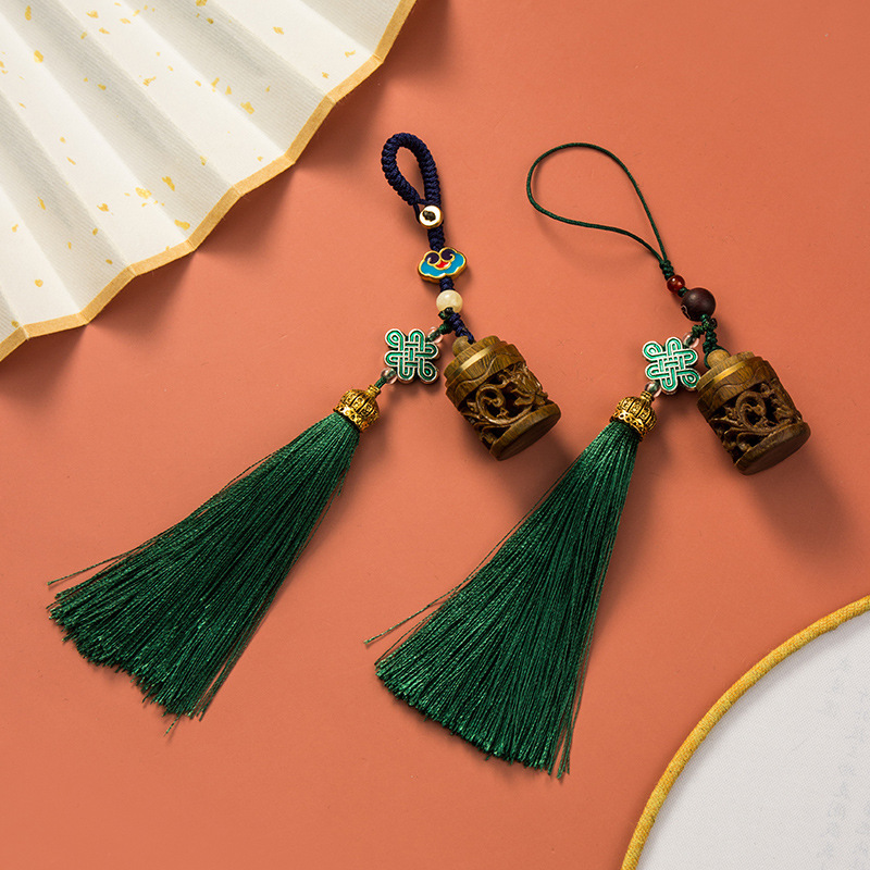 绿囊钥匙扣挂件创意手机U盘挂绳