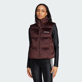 ADIDAS女运动羽绒马甲VELVET IW8388 VEST