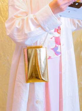 bentoy催眠手机包 原宿风亮皮链条手机包 少女小清新可爱斜跨包