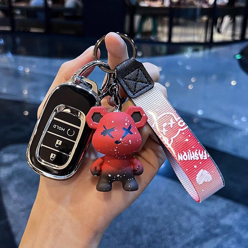 适用23款本田HRV钥匙包套劲享版劲致版动魄版劲潮动速男女用品扣