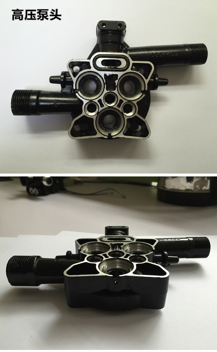 专用指南车洗车机泵头总成白马泵头s2s3s6高压泵头清洗机泵头配件