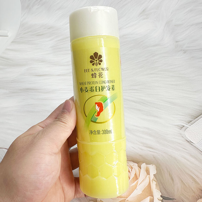 蜂花小麦蛋白护发素300ml干性发质植物提取物瓶装男女通用图片