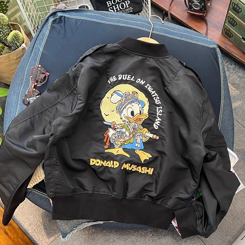 春夏薄外套推荐A. D.Khal重工刺绣2026飞行服夹克棒球服中版