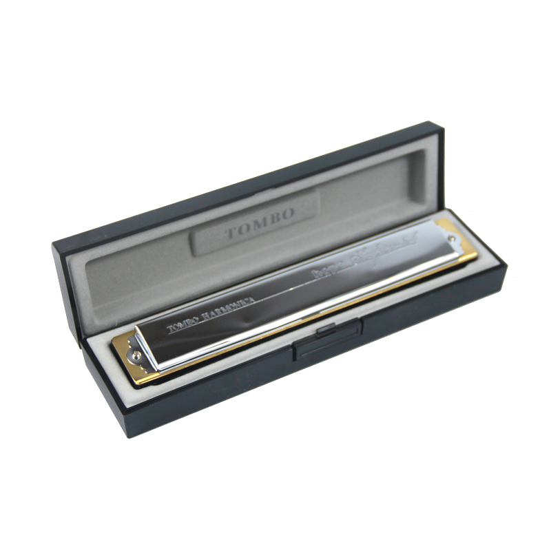 沸沸口琴正品 Hope Super 24 TOMBO通宝6624S 24孔高级复音口琴