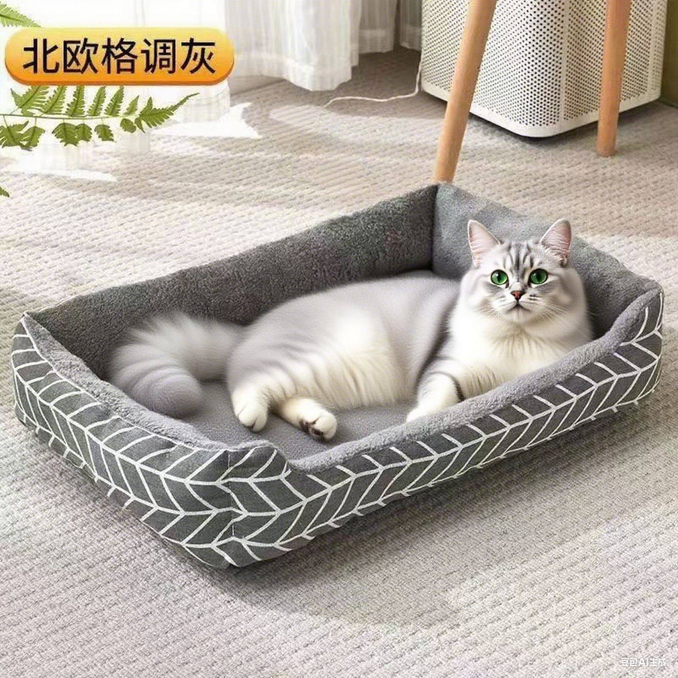 狗窝夏天四季通用狗床小型犬泰迪狗狗睡垫宠物用品猫窝跨境,宠物/宠物食品及用品,猫笼子/猫别墅,淘宝优惠券,粉丝福利购,淘宝优惠卷