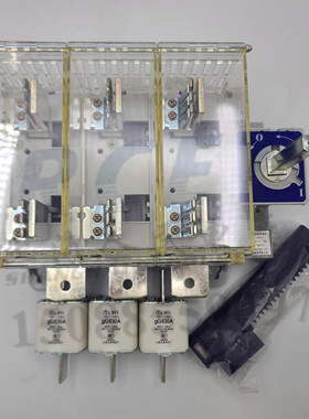 上海人民HGLR-630/3隔离开关熔断器组630A刀熔开关紫铜带熔断器