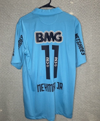 Vintage 11 12 Away NEYMAR JR Classic Soccer Jerseys