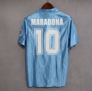 87 88 Retro Maradona Classic Naples Long Jersey