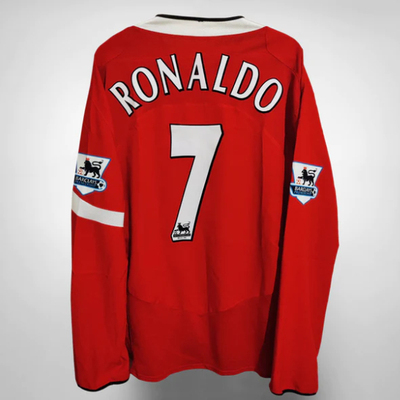 Vintage Man Utd CLASSIC ROONEY RONALDO BECKHAM Soccer Jersey