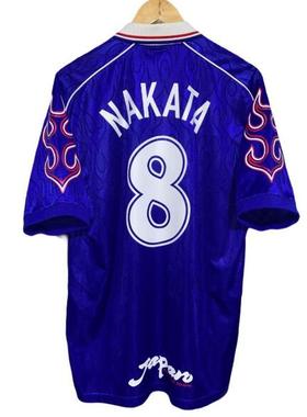 Retro 1998 Home NAKATA Football Soccer Jerseys