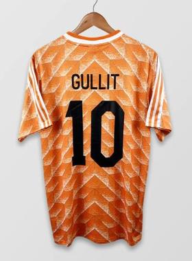 Retro 1988 Gullit Van Basten Vintage Classic Soccer Jerseys