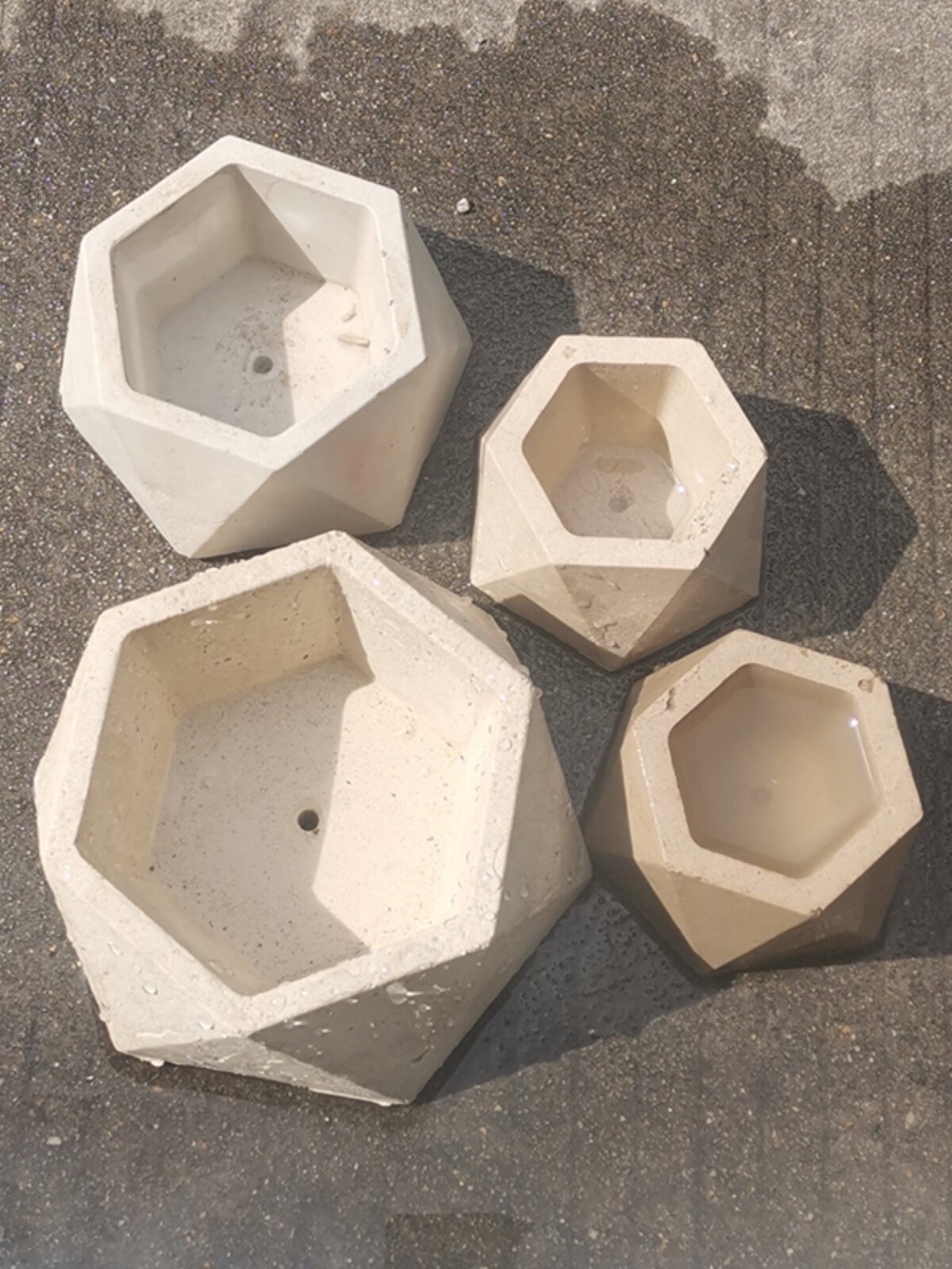 Beton və Sement Üçün Kvadrat Çiçək Qabı Kalıbı