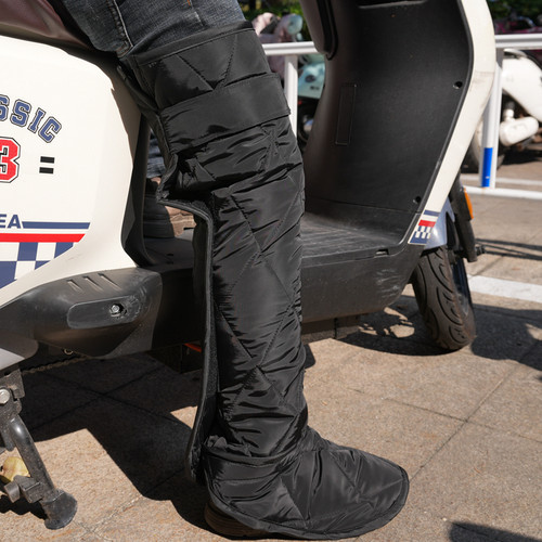 艺琼连脚套一体式连脚护膝挡风