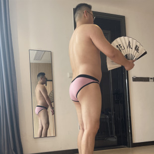 性感低腰内裤 男士 新款 男生莫代尔三角裤 壮熊220斤 大码 寻熊记