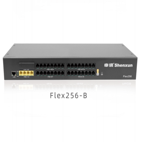 申讯Flex256-B 型电话交换机 4外线16分机 可扩容至8外线32分机