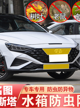 现代菲斯塔 名图防虫网中网水箱网蚊鼠柳絮防护现代NLine改装专用