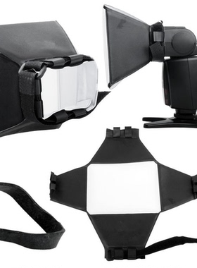 Pixco闪光灯柔光罩 580EXII 永诺YN568EX 万用柔光罩 外闪柔光罩