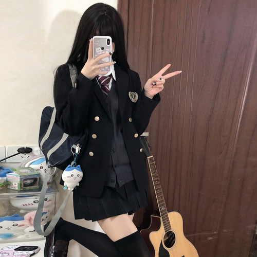 花千猪原创星屿西服jk日系男女