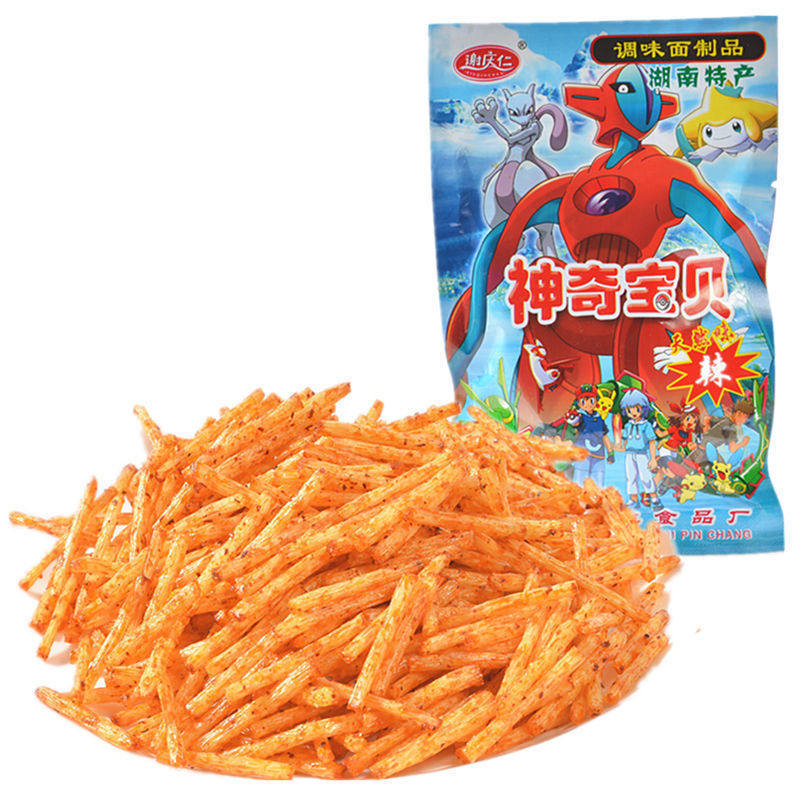 【现货速发】神奇宝贝休闲小吃零食品辣条8090后儿时怀旧零食18克怎么样,好用不?