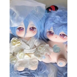 原神椰羊甘雨棉花娃娃20cm帅气超软玩偶周边同人少女梦幻送人礼物