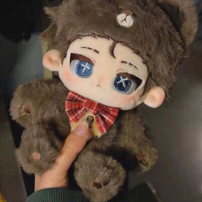 第五人格佣兵布朗熊奈布萨贝达20cm半兽体同人棉花娃娃毛绒玩偶