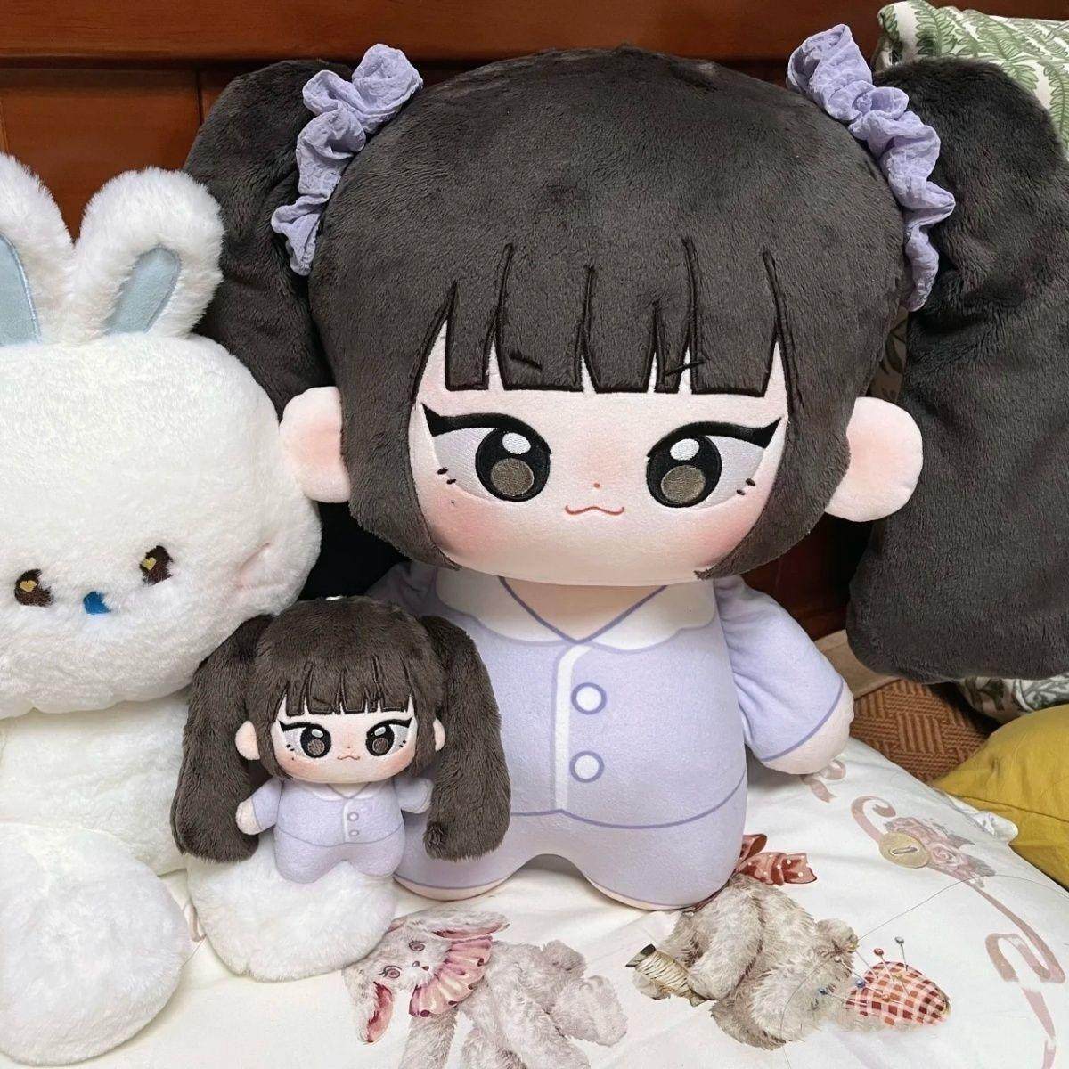 姜海粼10CM棉花娃娃明星公仔