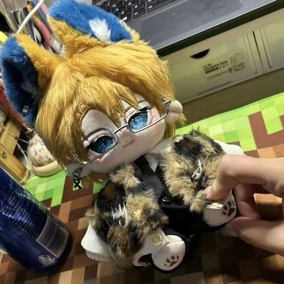 阿米碎碎冰APH黑塔利亚阿尔弗雷德F琼斯属性20cm棉花娃娃送礼物