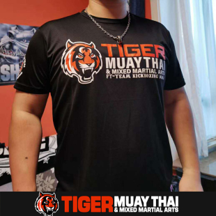 muaythai泰国老虎泰拳T恤毒液速干健身搏击AKA短袖裤散打服UFC