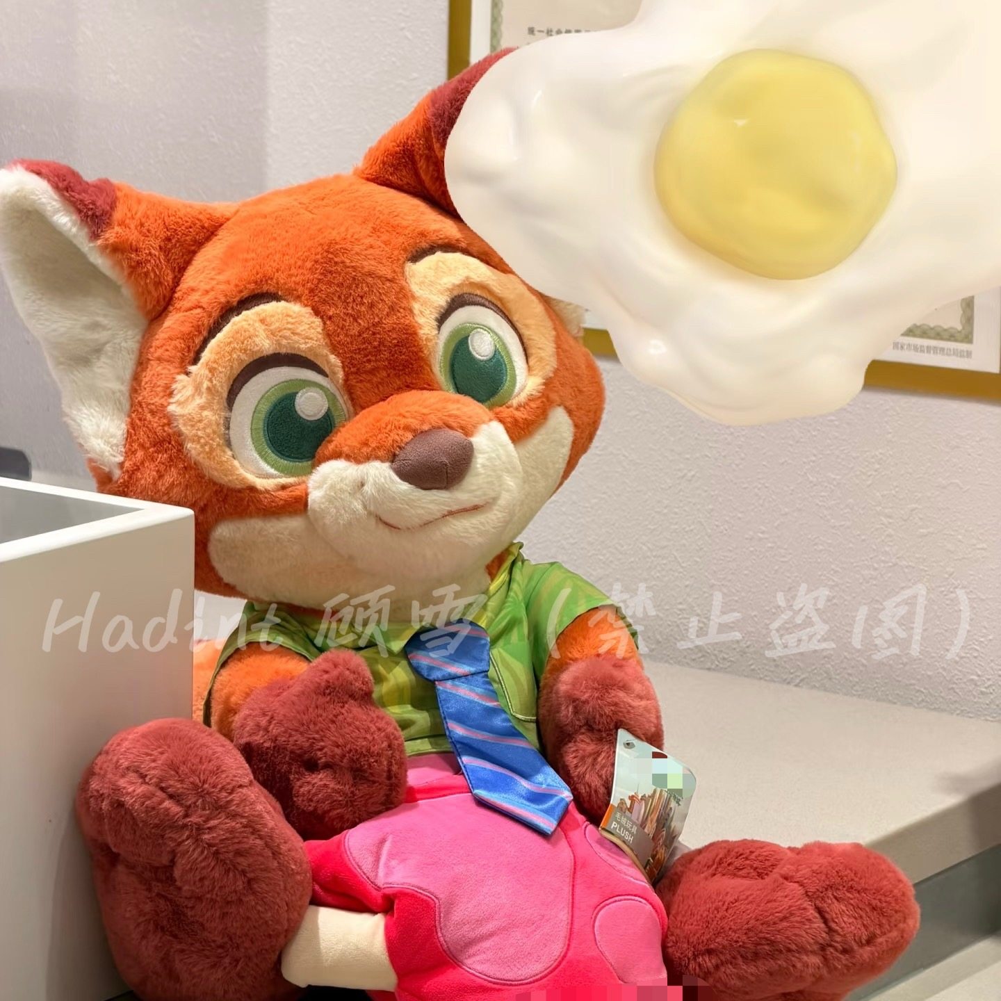 疯狂动物城朱迪兔子警官毛绒玩具公仔玩偶狐狸尼克娃娃送儿童礼物